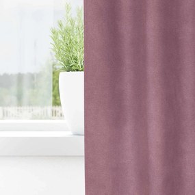vidaXL Κουρτίνες 2 τμχ. Σκούρο ροζ 140 x 140 cm Βελούδο