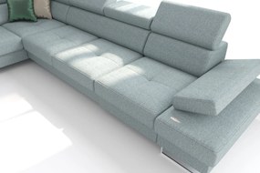 Γωνιακός καναπές Gelito Relax-Petrol-Αριστερή