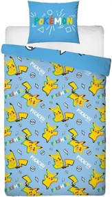 Σετ κάλυμμα παπλώματος Pokémon Μπλε 2 Τεμάχια