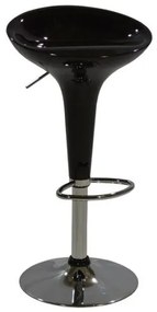 ΣΚΑΜΠΩ ΜΠΑΡ DAISY HM200.01 ΜΕ ΑΜΟΡΤΙΣΕΡ ΣΕ ΜΑΥΡΟ ΧΡΩΜΑ  44x38x78εκ