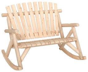 vidaXL Σαλόνι Κήπου Σετ 4 Τεμαχίων από Μασίφ Ξύλο Ελάτης