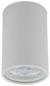 Πλαφονιέρα Φωτιστικό Οροφής GU10 10W IP20 Top TK Lighting-5766-Λευκό 5766