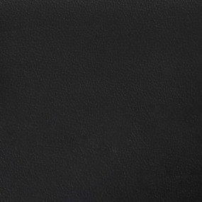 vidaXL Καναπές-καρέκλα με μπράτσα Μαύρο 54 cm Faux Leather