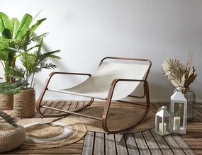 ΚΑΡΈΚΛΕΣ &amp; ΠΟΛΥΘΡΌΝΕΣ ΚΉΠΟΥ FAUTEUIL A BASCULE MIAMI IMITATION BOIS M1 HDO7309