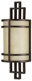 Απλίκα Φωτιστικό Τοίχου 1xE27 Fusion Elstead Lighting-FE-FUSION1-Μπρονζέ FE-FUSION1