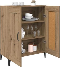 vidaXL Πλαϊνό γραφείο Artisan Oak 69,5 x 34 x 90 εκ.