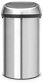 Brabantia 647255 Κάδοι απορριμάτων Touch Bin 60L, Matt Steel Fingerprint Proof