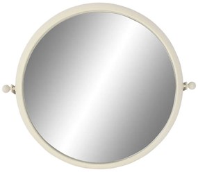 Τοίχο καθρέφτη Home ESPRIT Λευκό Ρομαντικό 60 x 13 x 52 cm