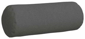 vidaXL Μαξιλάρια Στήριγμα 2 pcs Σκούρο Γκρι Ø 25 x 70 cm ύφασμα