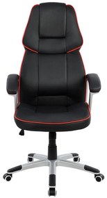Καρέκλα Γραφείου Bucket Black HM1007 68,5x70,5x122/129 εκ.