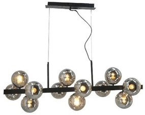 Κρεμαστό Φωτιστικό Οροφής Μαύρο 144-20017 Eurolamp-144-20017-Μαύρο 144-20017