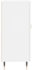 vidaXL Μπουφές Λευκός 90 x 34 x 80 εκ. από Επεξεργασμένο Ξύλο