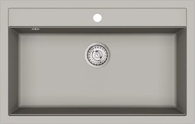 vidaXL Σιντρινο Γκρι 795 x 505 χλστ. Γρανίτης