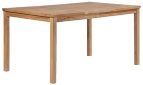 vidaXL Σετ Τραπεζαρίας Κήπου 3 Τεμαχίων από Μασίφ Ξύλο Teak