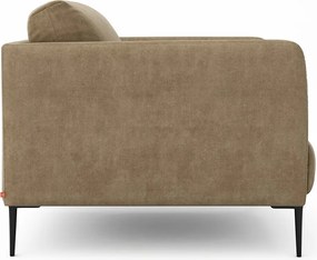 Πολυθρόνα από βελούδο stonewashed Oscar, σχεδίασης E. Gallina