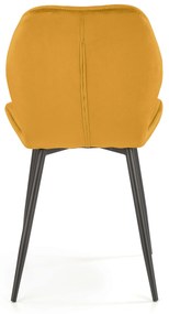 K453 chair color: mustard DIOMMI V-CH-K/453-KR-MUSZTARDOWY