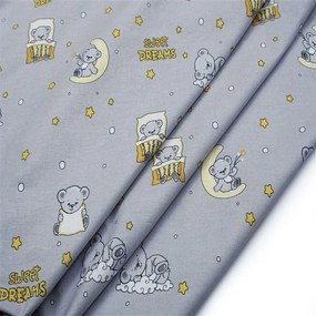 Πάνα Χασέ Sweet Dreams 552 Grey DimCol 80x80cm 100% Βαμβάκι