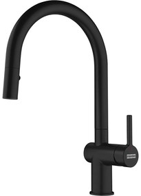 Franke Active J Ντους Ματ Μαύρο Αναμεικτική μπαταρία 50mm