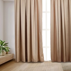 Κουρτίνα (270x280) Με Τρέσα Whitegg K0195-2 Beige