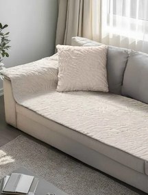 Μεμονωμένο γούνινo κάλυμμα SERANI BEIGE μεμονωμένο-γούνινο-κάλυμμα-για-τριθέ