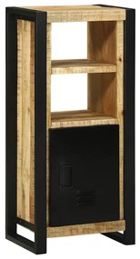 vidaXL Ντουλάπι τοίχου μπάνιου 40x30x90 εκ. Μασίφ άγριο ξύλο μάνγκο