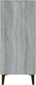 vidaXL Ντουλάπι Γκρι Sonoma 90 x 34 x 80 εκ. από Επεξεργασμένο Ξύλο