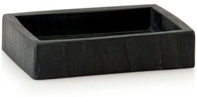 Σαπουνοθήκη Slate AH-BA70111 14x9,5x2,5cm Slate Effect Black Andrea House Πολυρεσίνη