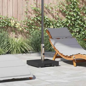 vidaXL Βάση ομπρέλας Μαύρο 41 x 41 x 37 εκ. Γρανίτης