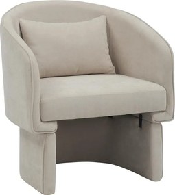 Πολυθρόνα Playmob ύφασμα σε μπεζ απόχρωση 69x65x79εκ 69x65x79 εκ.