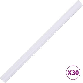 vidaXL Λωρίδα Απορρήτου από PVC 70x0,19 μ. Λευκή