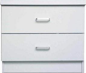 Κομοδίνο DECON 40x40x45cm Άσπρο