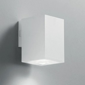 Φωτιστικό Τοίχου - Απλίκα LED-W-Polo-Q1-BCO LED 800lm 3000K/4000K 11,6x7,8x9,9cm White Intec