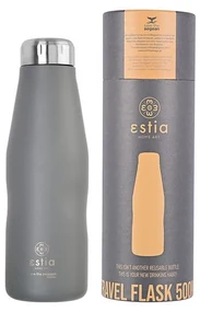 ESTIA ΘΕΡΜΟΣ TRAVEL FLASK SAVE THE AEGEAN 500ml FJORD GREY