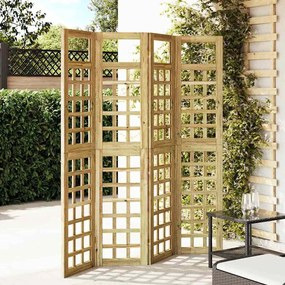 vidaXL Παραβάν ιδιωτικότητας Καφέ 160 x 180 cm