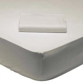 Σεντόνι 1020 Με Λάστιχο Ice Grey Das Home Υπέρδιπλo 160x235cm 100% Βαμβάκι