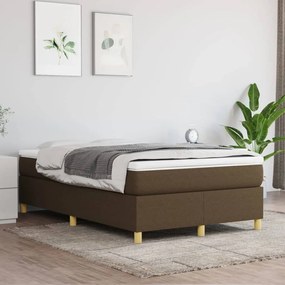 ΠΛΑΙΣΙΟ ΚΡΕΒΑΤΙΟΥ BOXSPRING ΣΚΟΥΡΟ ΚΑΦΕ 120X200 ΕΚ. ΥΦΑΣΜΑΤΙΝΟ 3120948