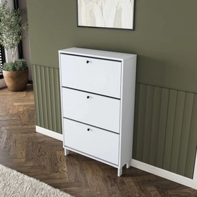 Παπουτσοθήκη Λευκό CUGRER 75x25x119.8