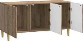 vidaXL Ντουλάπι TV 99 x 34,5 x 50 εκ. Artisan Δρυς Επεξεργασμένο Ξύλο