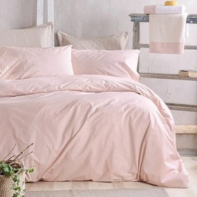 Σεντόνια Sinclair (Σετ 3τμχ) Pink Ρυθμός Ημίδιπλο 160x260cm Βαμβάκι-Πολυέστερ