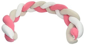 Πάντα Κούνιας - Πλεξούδα (230x25) Bebe Stars 30-185 Pink