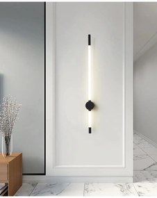 Απλίκα Επιτοίχια 62x8x62cm Αλουμίνιο Μαύρο Ματ Led 10w 3CCT 3000-4000-6500K SE LED 62 REINA BLACK WALL LAMP HOMELIGHTING 77-50452