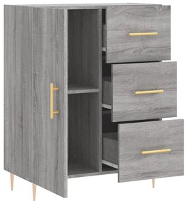 vidaXL Ντουλάπι Γκρι Sonoma 69,5 x 34 x 90 εκ. από Επεξεργασμένο Ξύλο