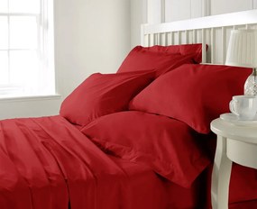 Σεντόνια Μονά 170x270 Ποπλίνα Σετ 3 Τεμ. Anna Riska Prestige 10 Red