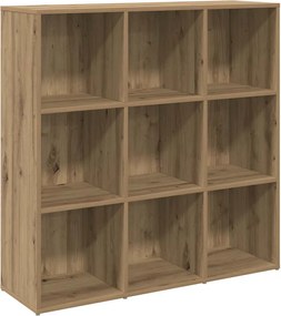 vidaXL Ντουλάπι βιβλίων Βελανιδιά τεχνίτη 98x29x97,5 cm