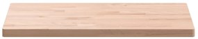 vidaXL Επιφάνεια Τραπεζιού Ορθογώνια 60x40x2,5 εκ. Μασίφ Ξύλο Οξιάς