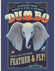 Αφίσα Disney - Dumbo, (61 x 91.5 cm)