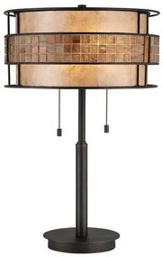 Επιτραπέζιο Φωτιστικό 2xE27 60W IP20 Χαλκός Laguna QZ-LAGUNA-TL Elstead Lighting QZ-LAGUNA-TL Χάλκινο