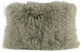 Artekko Pillow Μαξιλάρι Γούνα Ύφασμα Γκρι (50.8x10.2x35.6)cm