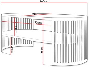 Τραπεζάκι σαλονιού Fikoli I-Gkri