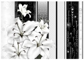 Φωτοταπετσαρία - Crying lilies in white 150x105